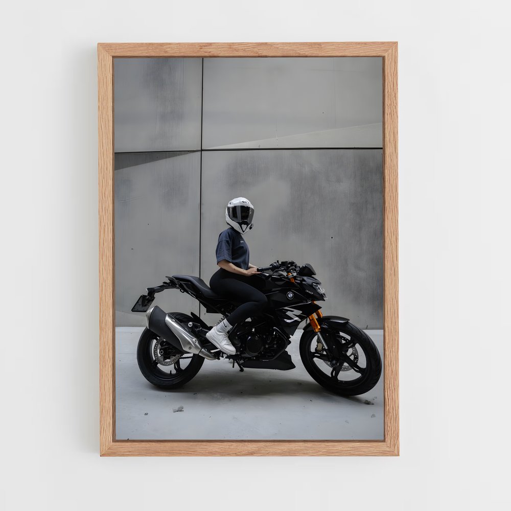 Poster L'Aventurier Acéré – affiche BMW Motorrad (vue 4)